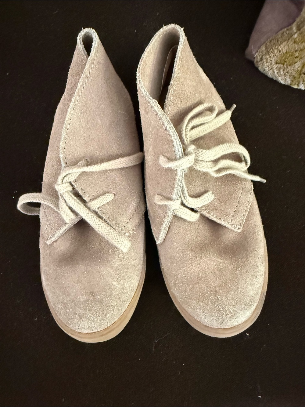 Crewcuts Suede Lace-Up Boots - Taupe
